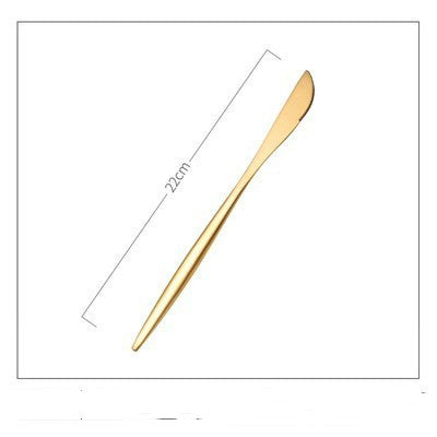 Stainless Steel Cutlery Steak Cutlery Golden