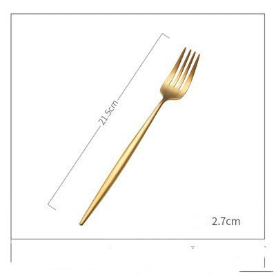 Stainless Steel Cutlery Steak Cutlery Golden