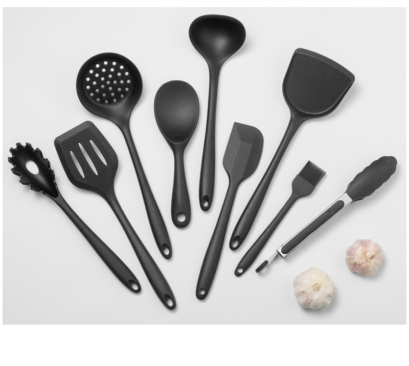 Silicone spatula non-stick cookware special kitchen set