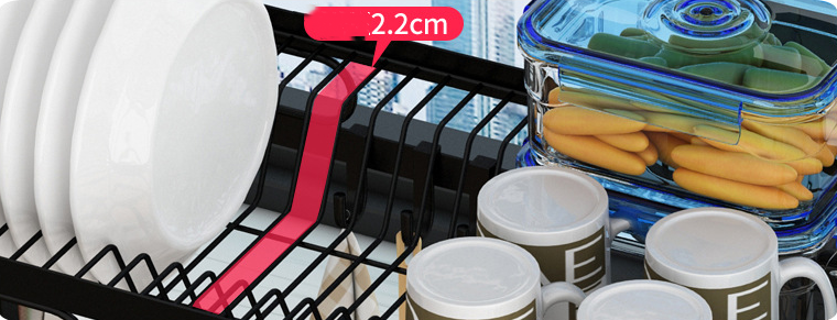 Kitchen Sink Shelf Countertop Drain Rack