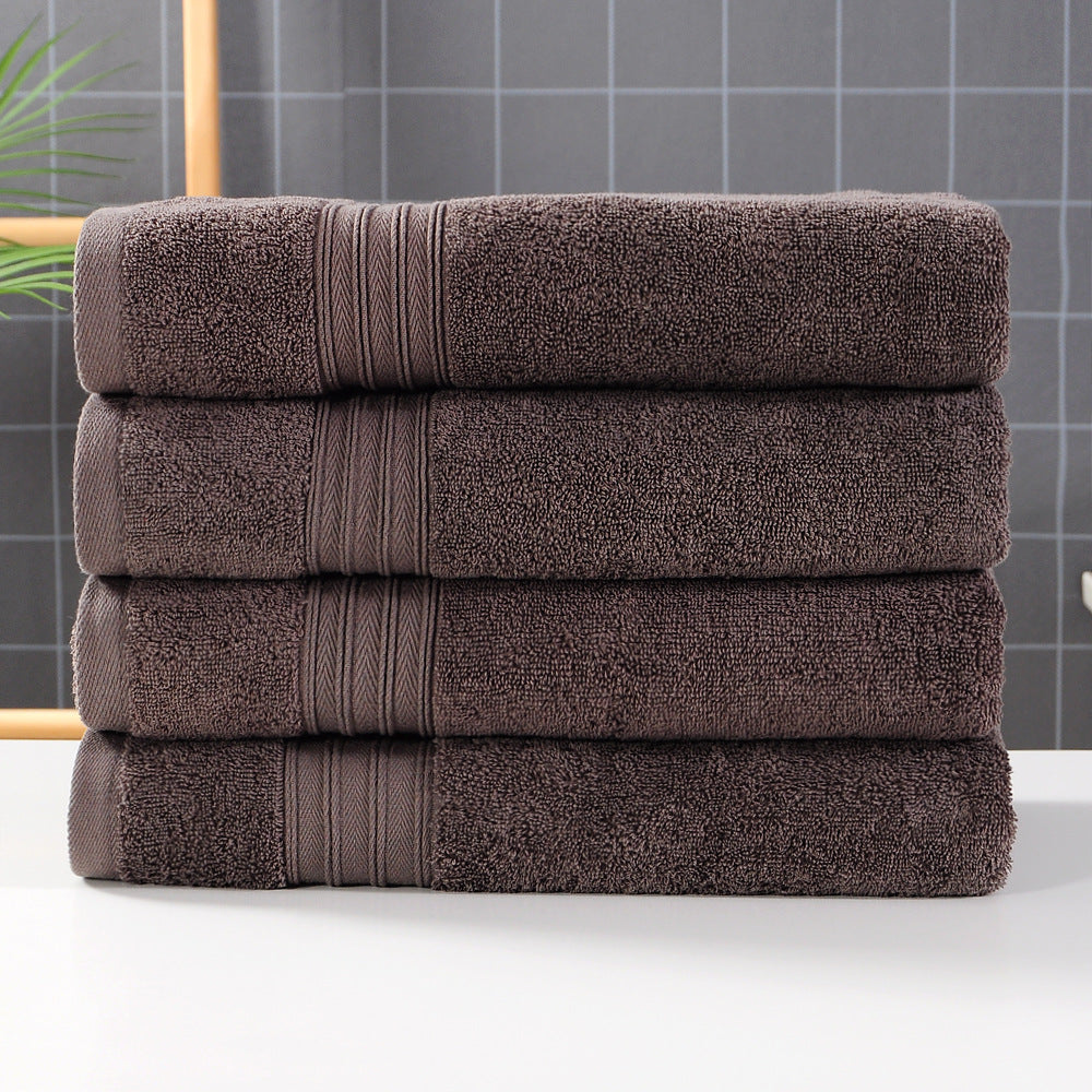 Pure Cotton Plain Hotel Bath Towel